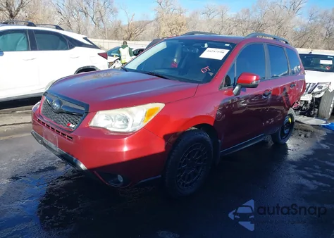 2014 Subaru Forester 2.5I Touring из США, поврежденный, VIN JF2SJAPC2EH502997